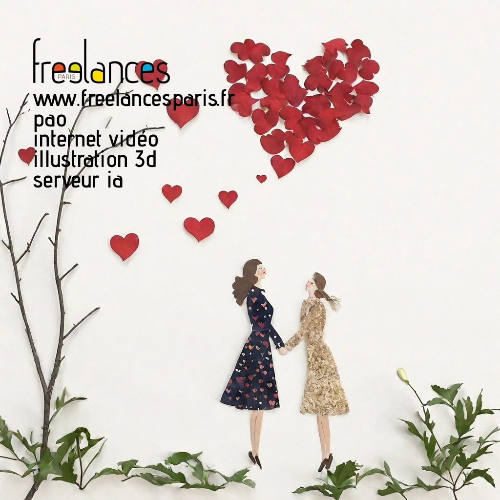 Pao mise en page internet vidéo illustration 3d serveur IA générative AI freelance paris studio de création magazines yro9nos0